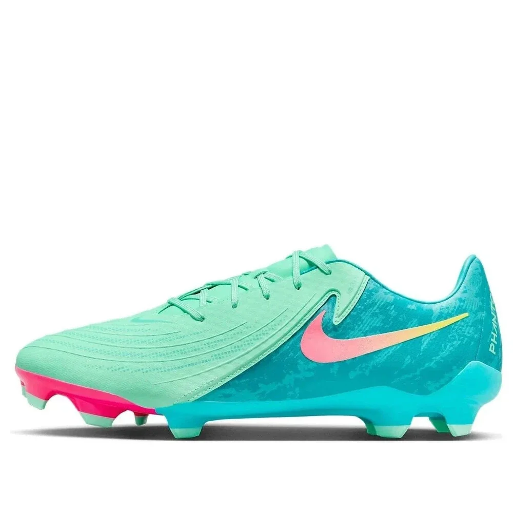 Nike Phantom GX 2 Academy LV8 MG FJ2553-300 Unisex Green Soccer Cleats UWU780